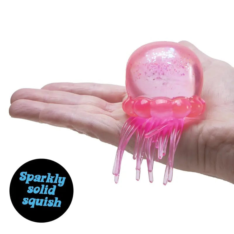 NeeDoh Schylling Jelly Squish β Soft Gel-Filled Sensory Squeeze Toy for Home, Office & Travel