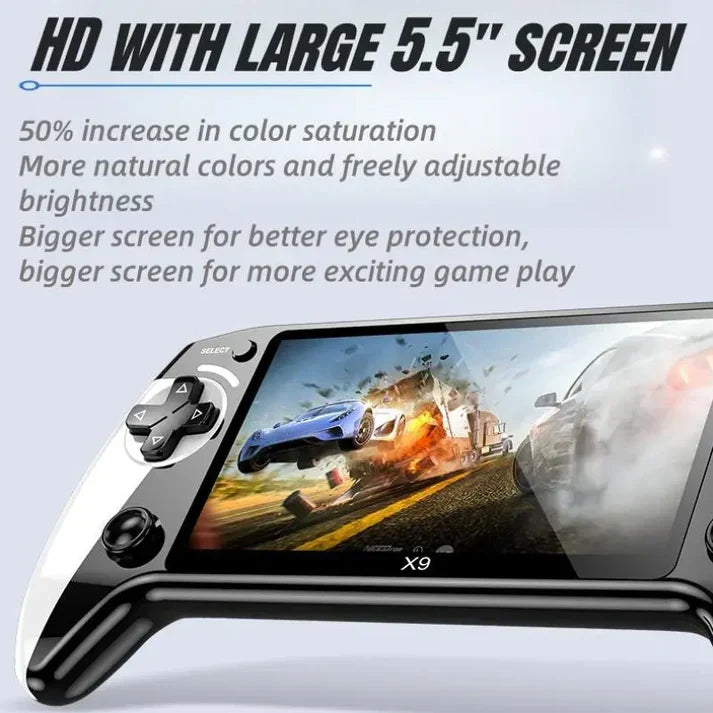 70% OFF🔥 Licensed Retro Game Console – Supports 10 Emulators, HD Graphics, Perfect Gift