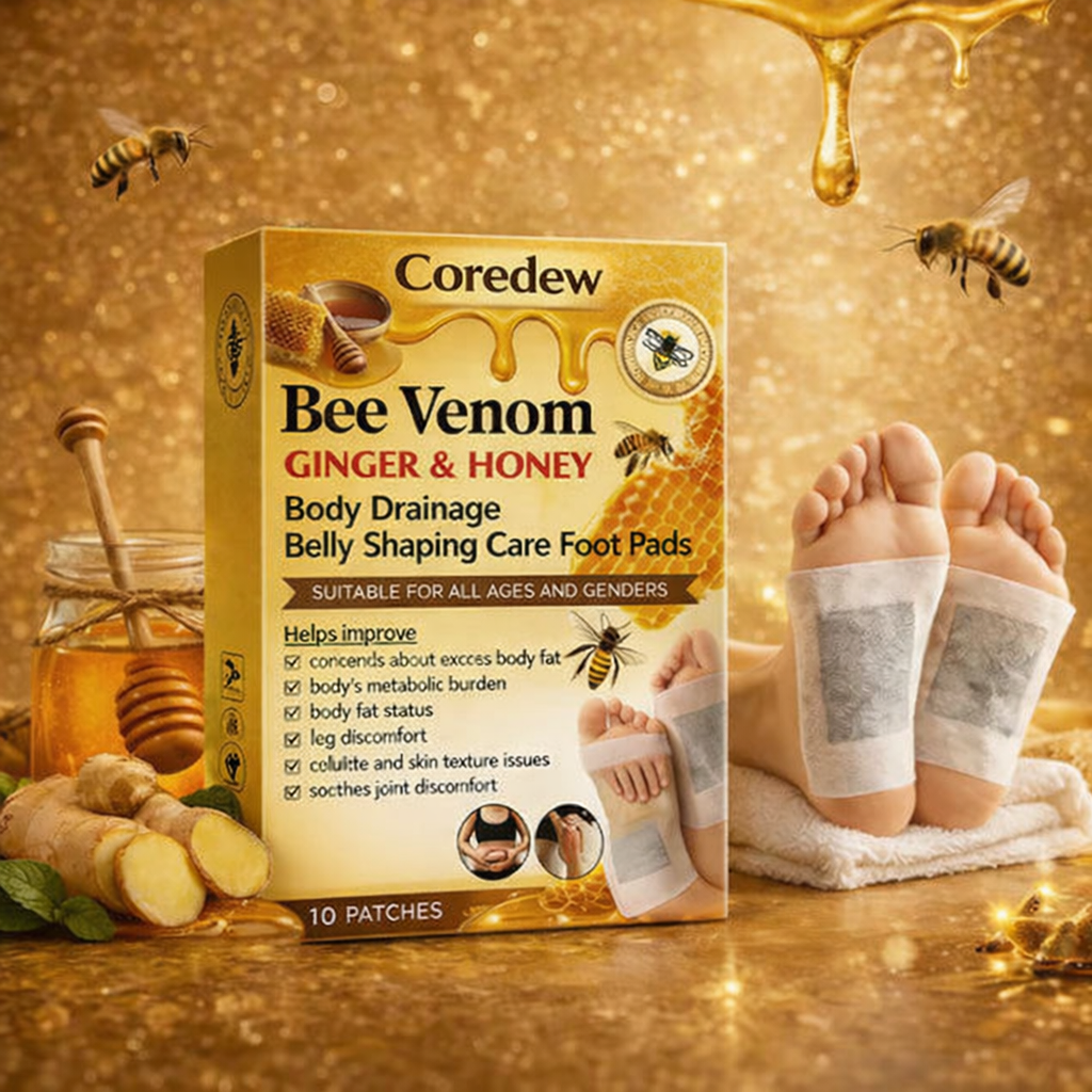 🏆50K+ SOLD LAST WEEK!  - 🐝 Bee Venom Herbal Slimming Patch Support Lymphatic Drainage & Reduce Bloating Naturally