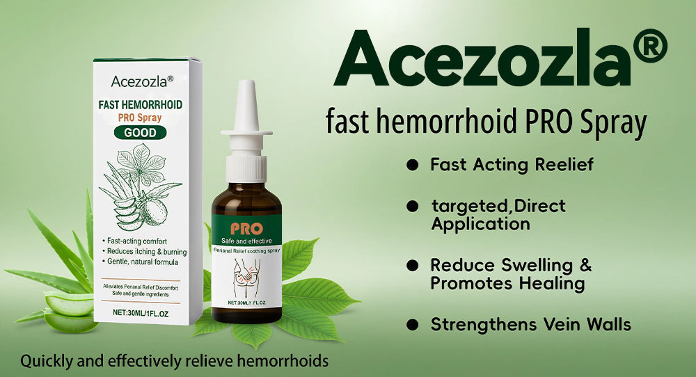 🔥𝙎𝙥𝙚𝙘𝙞𝙖𝙡 𝙋𝙧𝙤𝙢𝙤𝙩𝙞𝙤𝙣 | Acezozla® Fast Hemorrhoid PRO Spray