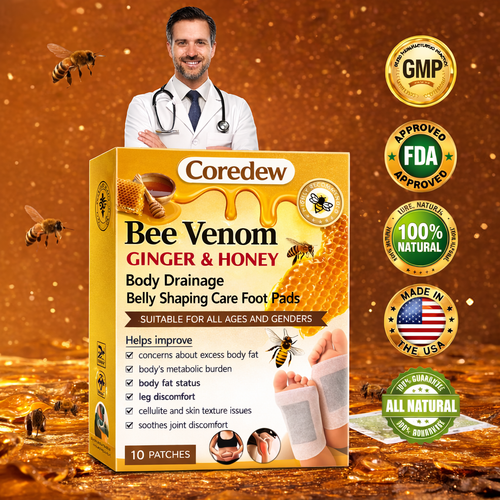🏆50K+ SOLD LAST WEEK!  - 🐝 Bee Venom Herbal Slimming Patch Support Lymphatic Drainage & Reduce Bloating Naturally
