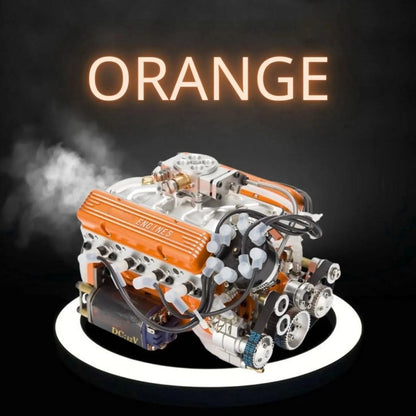 🔥 Warehouse Clearance🏆 Gasoline OHV V8 Small-block Engine Model Kits